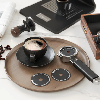 MHW-3BOMBER Espresso Puck Screen – 51/53/58.5mm Reusable Stainless Steel Coffee Filter, 0.8/0.2mm Thickness Coffee Tool