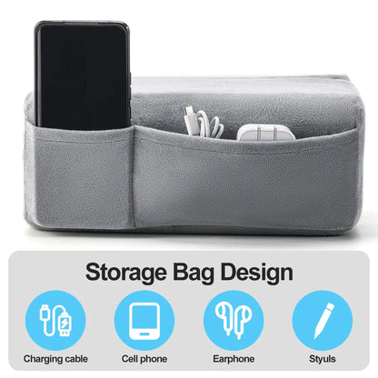 Multi-Functional Tablet Pillow Stand – Foldable 4-Angle Mobile & Tablet Holder for Comfortable Reading & Watching
