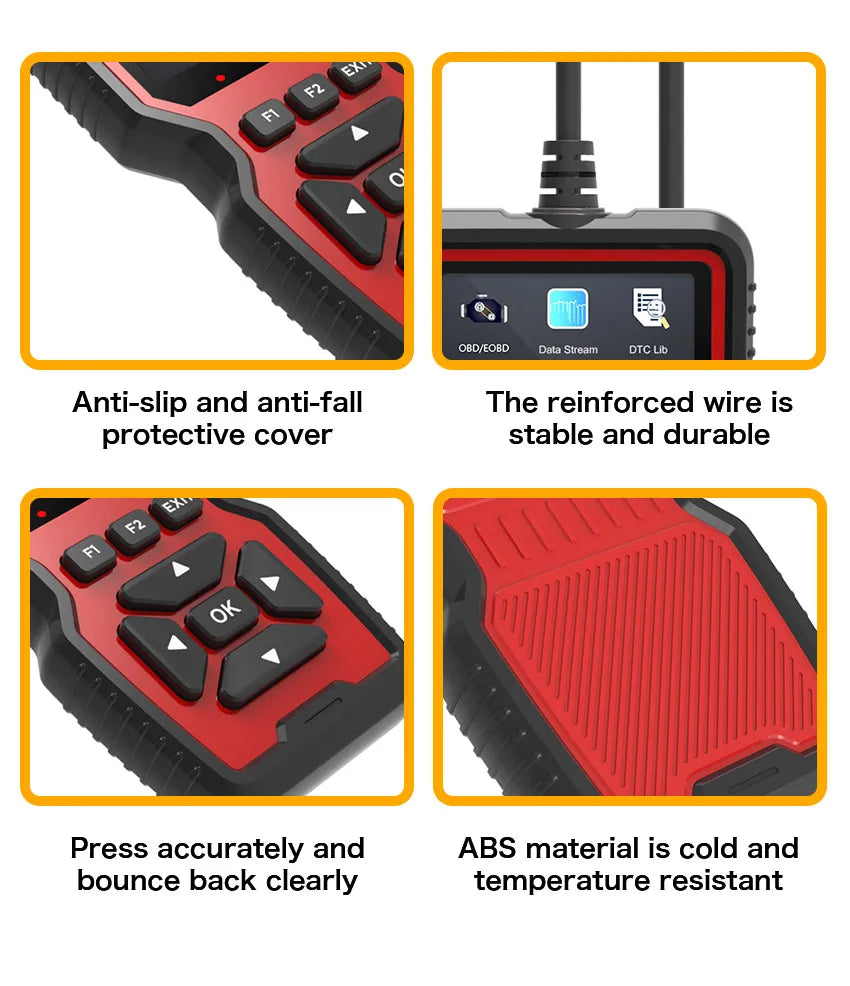 V519 Professional OBD2 Scanner – EML327 Car Diagnostic Tool & Code Reader for Troubleshooting