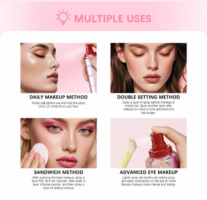 Ultimate Blurring Setting Powder Kit — Travel Size Primer, Waterproof Spray & Oil Control