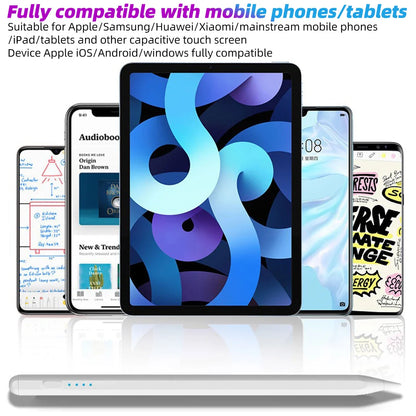 Universal Active Tablet Stylus Pen - Compatible with Apple iPad, Android, Xiaomi, Huawei, and Samsung Touch Screen Devices