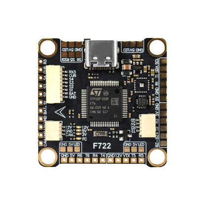 9IMOD F722 Flight Stack – F722 Flight Controller with 55A/60A ESC, 3-6S LiPo, ICM42688 Gyro for FPV Racing Drone