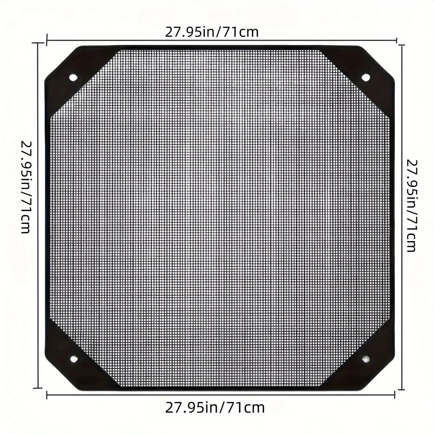 PVC Outdoor Air Conditioner Cover – Waterproof Breathable Mesh AC Unit Protector, Dust & Debris Protection Outdoor Accessory (1pc)
