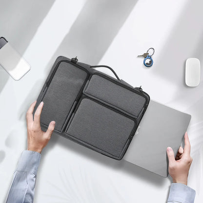 Waterproof Laptop Shoulder Bag - Notebook Sleeve for MacBook Air/Pro, Fits 14 and 15.6 Inch, Business and Student Handbag