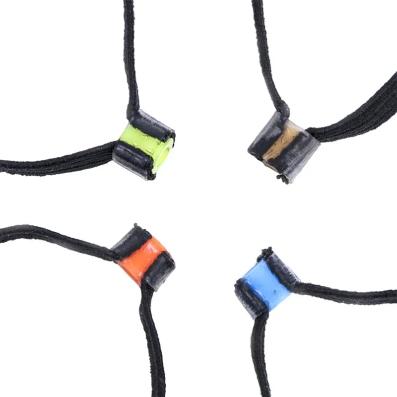 Fishing Tippet Spool Rings – Plastic Wire Loop Tackle Tool, Fly Fishing Tippet Holder with Spool Bands 69HD