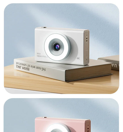 Xiaomi 4K Digital Camera – 50MP Autofocus Portable Retro Camera, CCD Travel & Student Camera