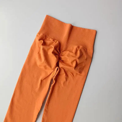 High Waist Women’s Yoga Leggings – Seamless Push-Up Fitness, Running & Gym Pants with Hip Lift and High Elasticity