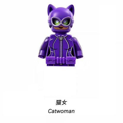 Marvel Superhero Mini Building Blocks – Captain America & Joker Two-Faced Man Movie Toy for Kids