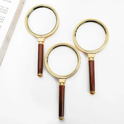 Handheld High-Definition Magnifying Glass – Portable Reading Loupe for Kids, Seniors & Everyday Detail Viewing