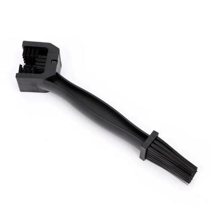 Motorcycle Chain Brush Cleaner — Plastic Bike & Moto Scrubber, Outdoor Chain Cleaning Tool for Road & Maintenance