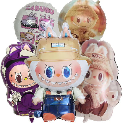 Doll Birthday Party Supplies – Disposable Tableware, Balloons, Banner & Stickers
