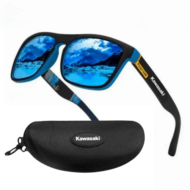 Kawasaki Polarized Fishing Sunglasses – Men & Women Outdoor Sport, Driving Eyewear with UV400 Protection