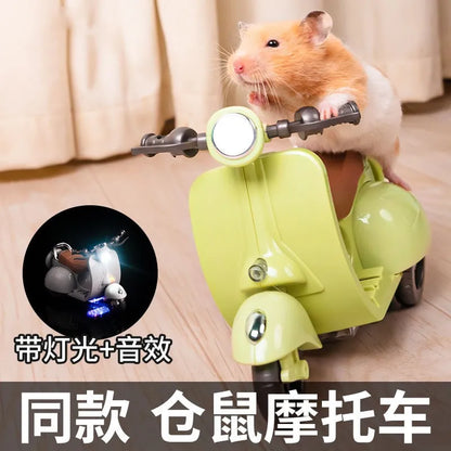 Labubu Mini Electric Motorcycle Doll – Cute Toy with Lights, Music & Accessories for Kids