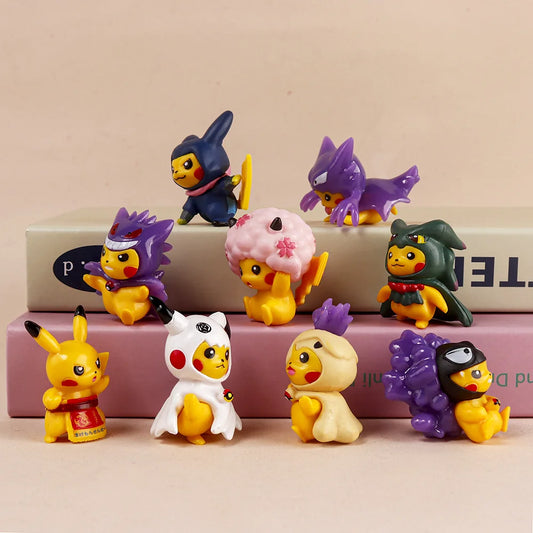 Pokemon Pikachu Anime Toy — Cartoon Cosplay Action Figure for Kids & Decor