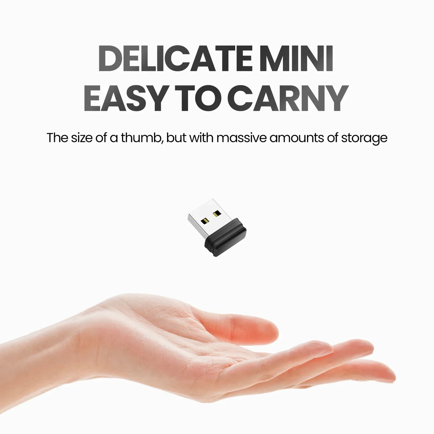Super Mini USB Flash Drive – Creative Business Gift Pen Drive, 8GB/16GB/32GB/64GB Real Capacity Memory Stick U Disk