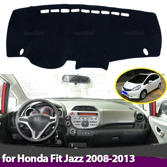 Honda Fit Jazz Dashboard Cover - Anti-Glare Instrument Panel Mat 2008–2013 GE6 GE7 GE8 GE9