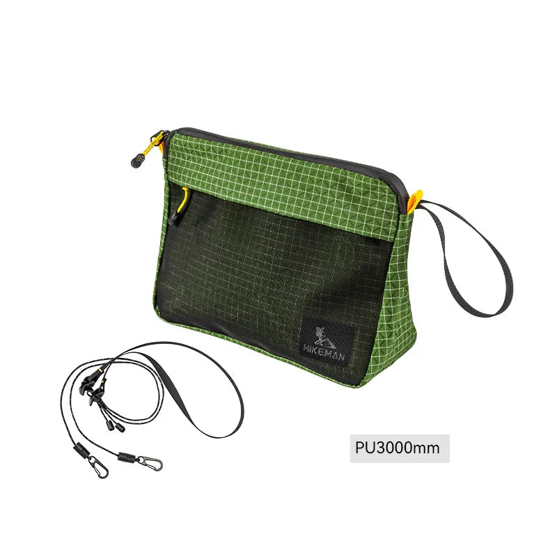 Premium Waterproof Toiletry Bag – UHMWPE Fabric Portable Travel Organizer with Large Capacity, Multi-Functional, 70g