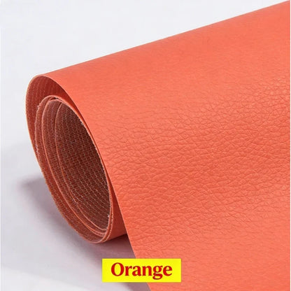 Large PU Leather Repair Patch Roll - Self-Adhesive Faux Leather Repair Tape for Sofa & Car Seats