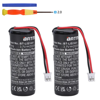 2000mAh LIS1441/LIP1450 Battery for Sony PS3 & PS4 Move Motion Controller CECH-ZCM1E/U