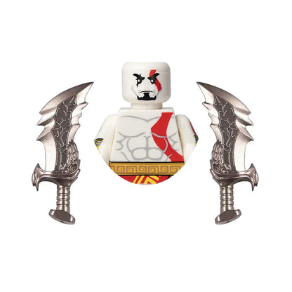 God of War Kratos Building Blocks – Mini Action Figures Toy for Kids’ Party Gifts