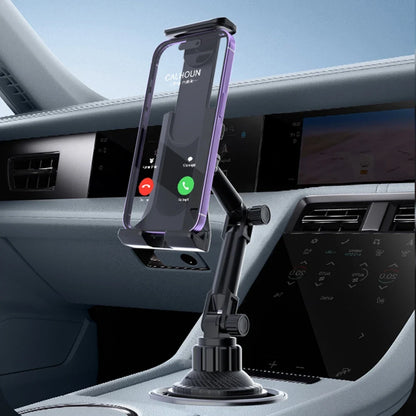 Universal Car Cup Holder Tablet Stand - Phone & iPad Mount for Smartphones and Devices Up to 11 Inch