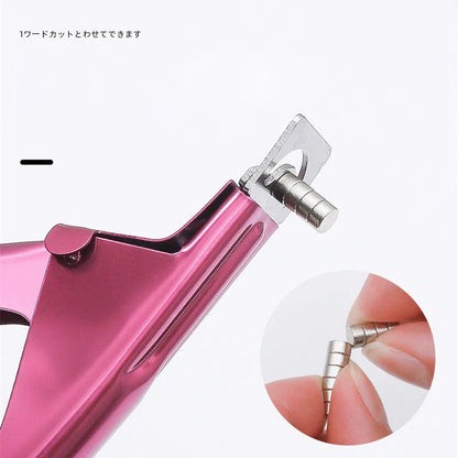 Mini Magnet for Acrylic Nails - Nail Cutter Tool for Manicure Tips, False Nails, and Length Cutting, Nail Clipper Supplies