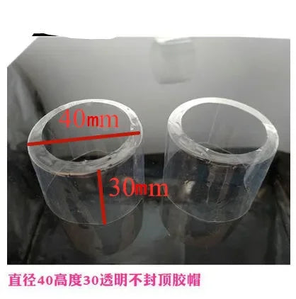 100PCS Wine Bottle Heat Shrink Capsules – Shrink Film Caps for Straight Mouth Bottles Wine Sealing Wrap