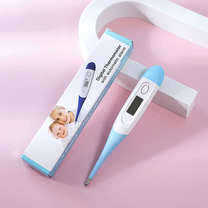 Digital Soft Tip Thermometer for Babies & Adults – Fast Electronic Temperature Monitor for Mouth, Armpit & Home Use