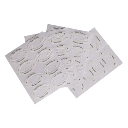 Eyebrow & Eyeshadow Makeup Stencil Set - Eye Makeup Template Tools for Eyeliner Shaping and Styling Guide