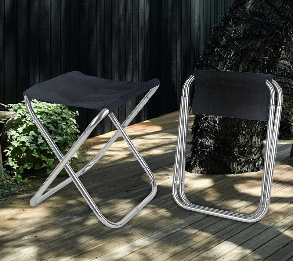 Portable Multifunctional Outdoor Folding Chair – Ultra-Light Picnic, Camping, Travel Fishing Stool & Accessories