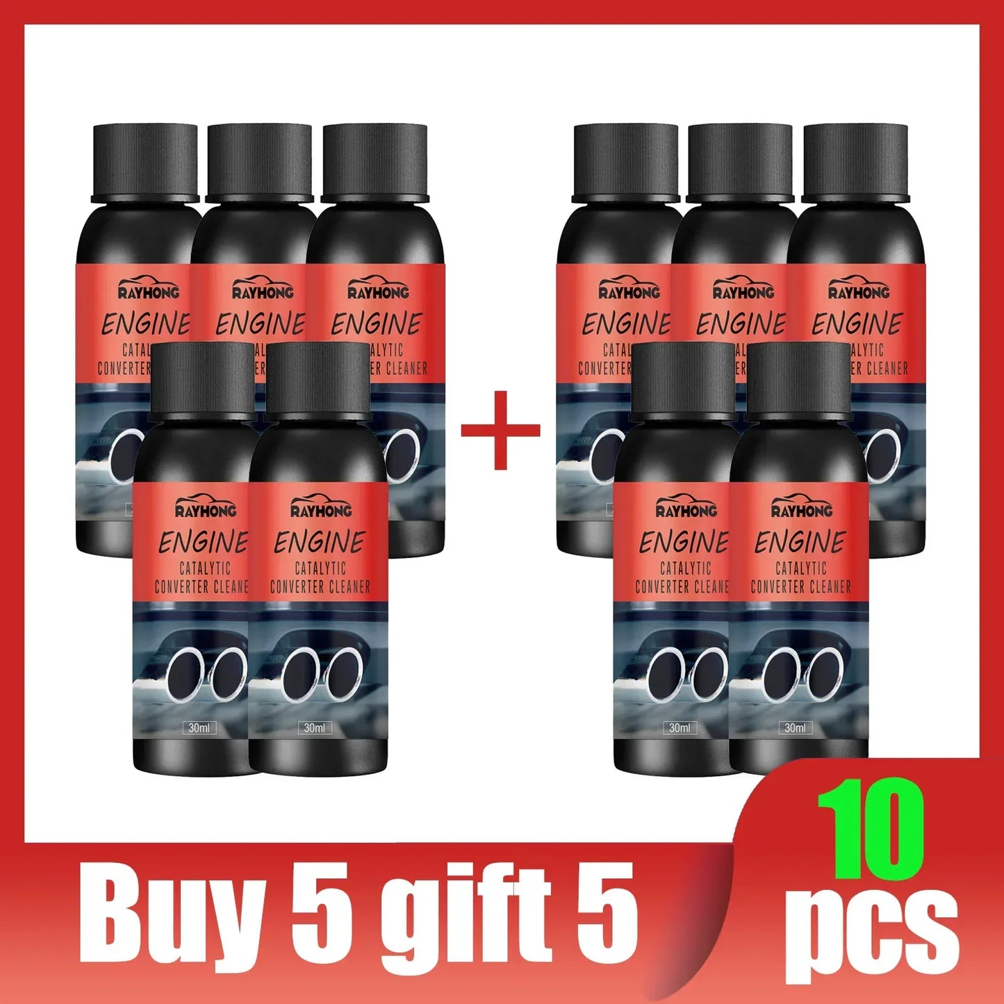 Diesel Car Catalytic Converter Cleaner – Engine Boost, Carbon Removal and Fuel Efficiency Accelerator