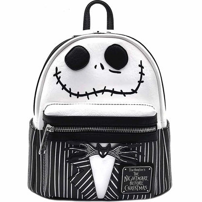 Disney Inside Out Sadness Mini Backpack – PU Leather Cartoon Rucksack for Girls, Cute Cosplay Storage Bag