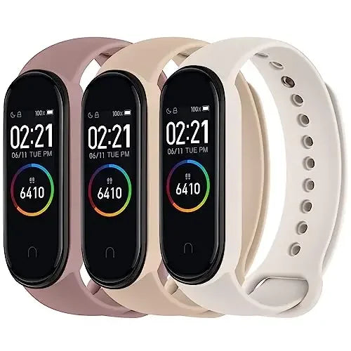 Silicone Strap for Xiaomi Mi Band 3-7 NFC – Sport Replacement Wristband Bracelet