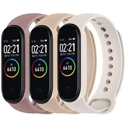 Silicone Strap for Xiaomi Mi Band 3-7 NFC – Sport Replacement Wristband Bracelet
