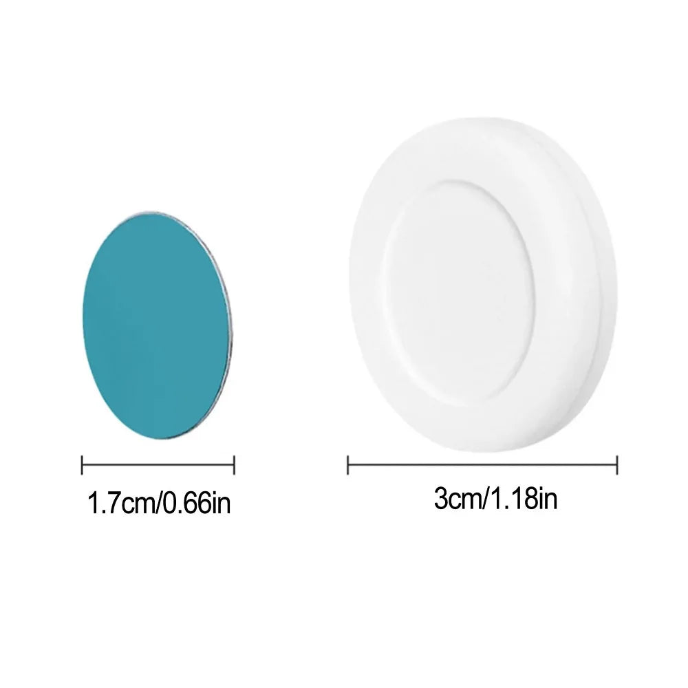 Magnetic Wall Hooks — Strong Invisible Holder for Keys, Remotes & Home Organization