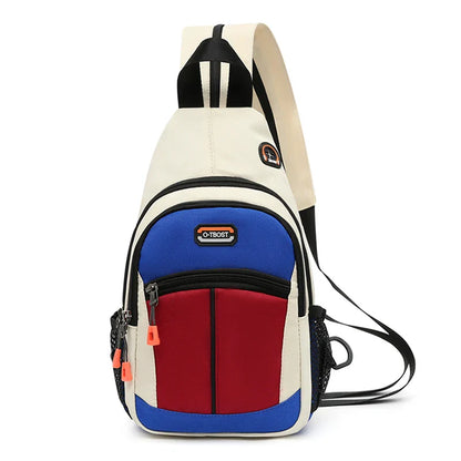 Unisex Chest Bag – Multifunctional Crossbody Backpack for One or Two Shoulder Wear