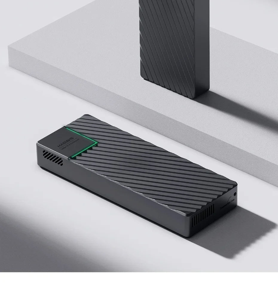 Hagibis USB 4.0 40Gbps M.2 NVMe SSD Enclosure – Compatible with Thunderbolt 4/3 & USB 3.2/3.1/3.0 External Hard Drive Case
