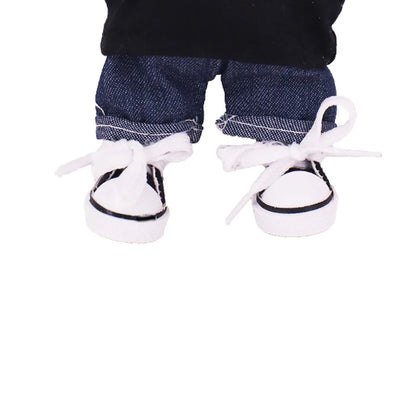 3.8cm Doll Shoes for 17cm Labubu Plush Doll – Accessories Gift for Girls