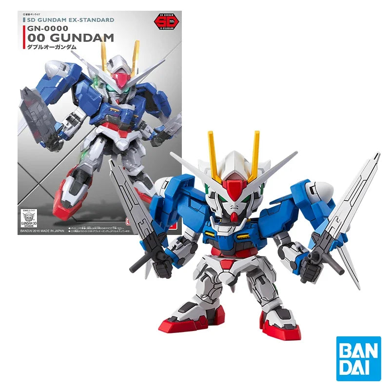 Bandai Gundam SDEX Action Figure – RX-78-2, Aile Strike, Exia, Unicorn, Astray Red Frame & Barbatos Model Kit