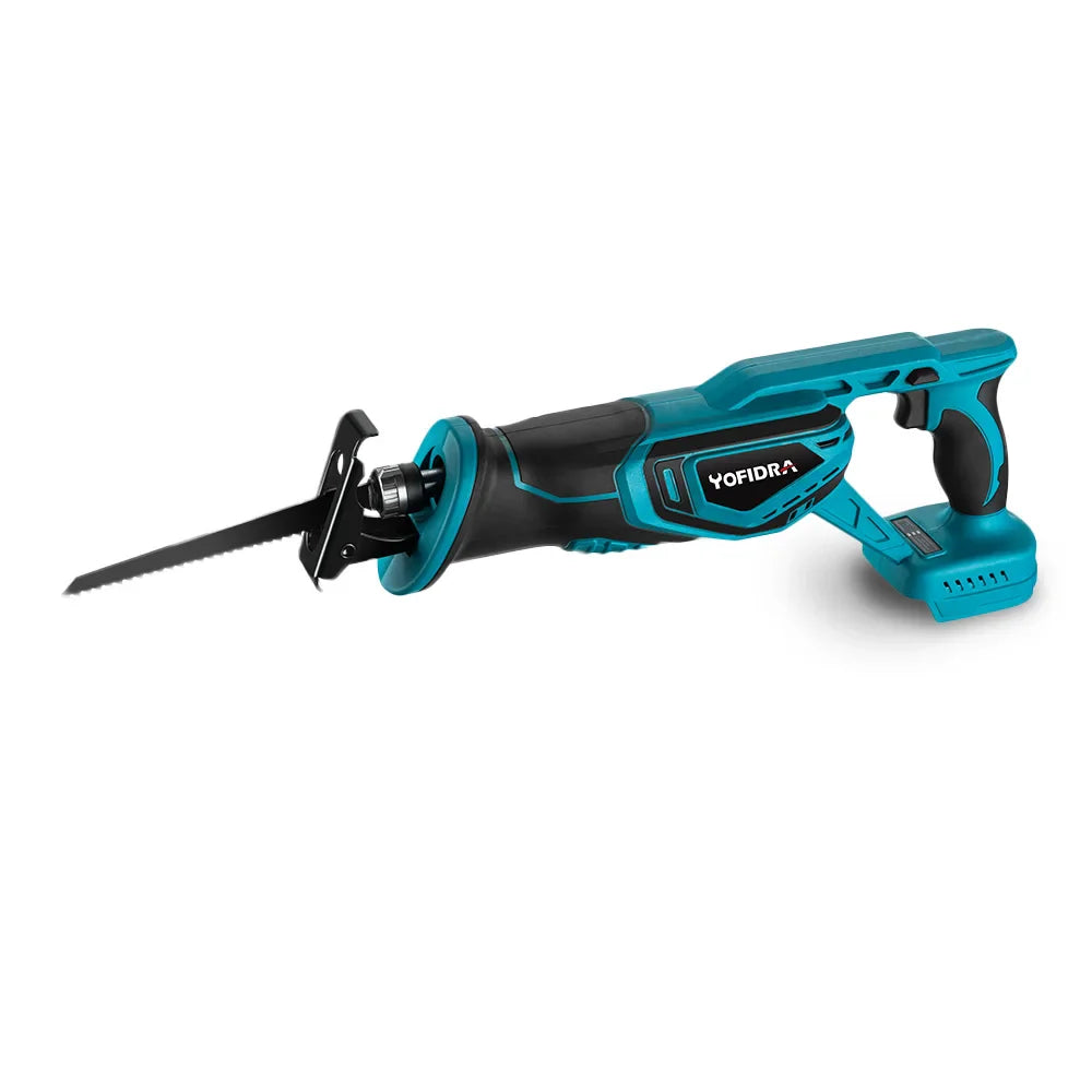 YOFIDRA 3000W Brushless Reciprocating Saw — 4-Blade Multifunction Metal, Wood & Pipe Cutter for 18V/21V Battery