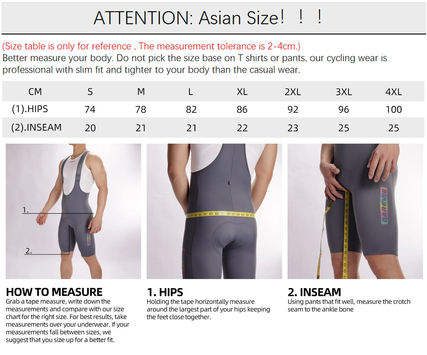 DAREVIE Men’s Seamless Cycling Bib Shorts 2.0 PRO – 4-Way Stretch, 6H 500KM Ride Comfort, Professional Cycling Bretelle Shorts