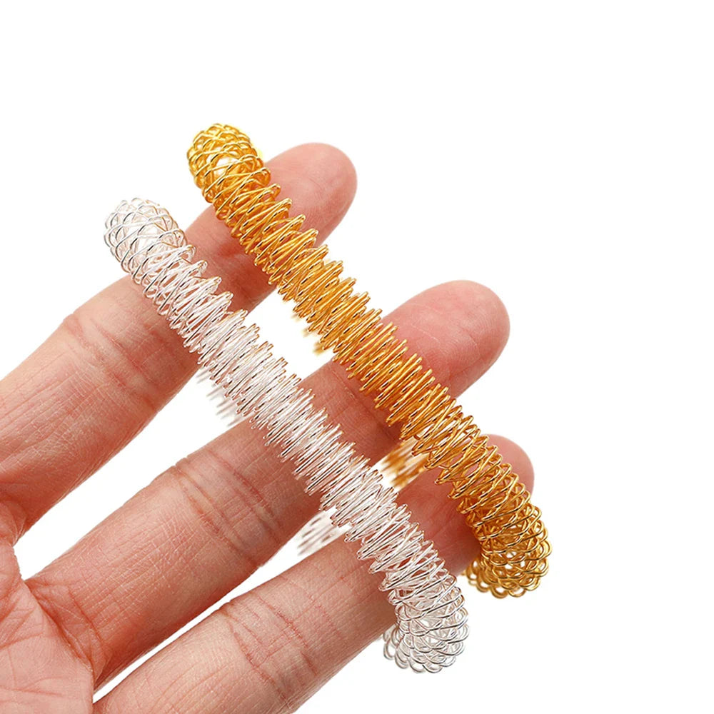 9pcs Hand & Foot Magnetic Therapy Spiky Massage Balls – Acupressure Trigger Point Pain Relief Pocket Massager