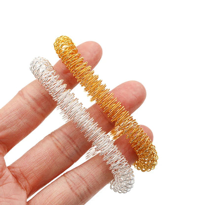 9pcs Hand & Foot Magnetic Therapy Spiky Massage Balls – Acupressure Trigger Point Pain Relief Pocket Massager