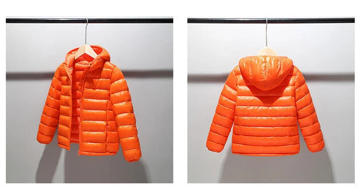 Kids Down Jackets for Autumn & Winter – Warm Coats for Boys & Girls (3-14 Years), Toddler Outerwear