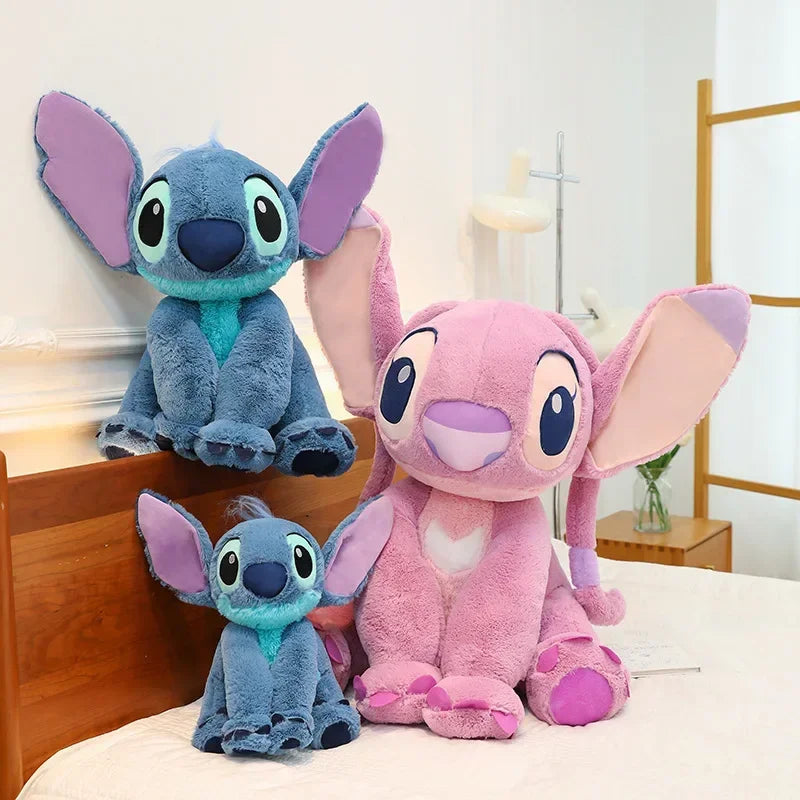 Disney Lilo & Stitch Kawaii Plush Doll – Large Soft Pillow Toy for Girl’s Room Decor & Valentine’s Day Gifts