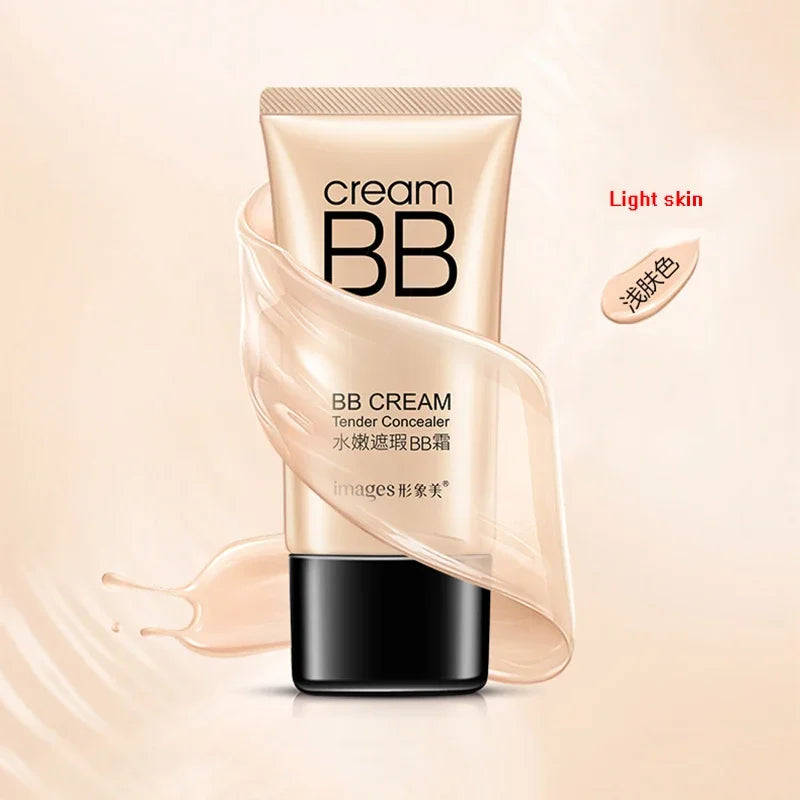 IMAGES Concealer BB Cream — Moisturizing Whitening Foundation & Face Base Makeup CC Cream