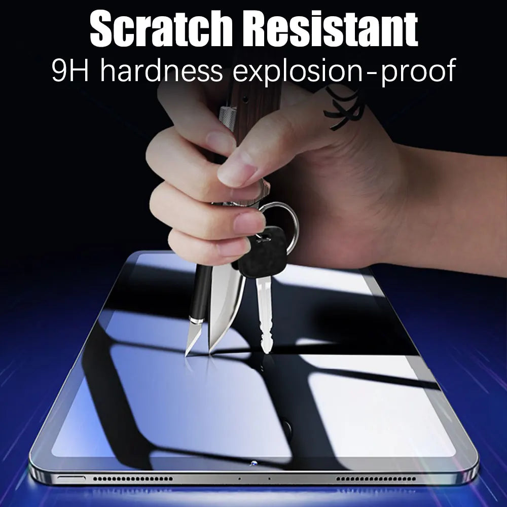Auto Alignment Tempered Glass Screen Protector for iPad Pro & Mini – For iPad 11", 12.9", 10.9", Air 1-5, Mini 4-6