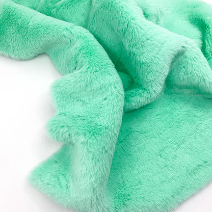 Sewbato Super Soft Artificial Rabbit Fur Fabric – 50x50cm Plush DIY Garment & Craft Material