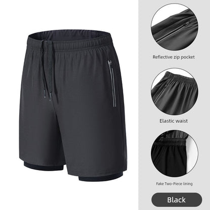 Dingsheng Marathon Training Shorts – Phone-Friendly Lining for Comfortable Running