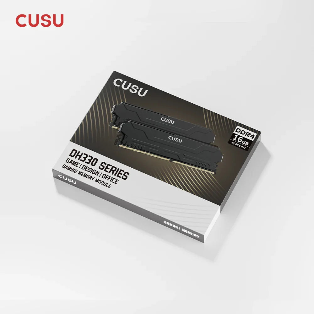 CUSU DDR4 RAM 8GB 16GB 3200MHz 3600MHz Desktop Memory 288-Pin UDIMM XMP 2.0 Heatsink for Motherboard